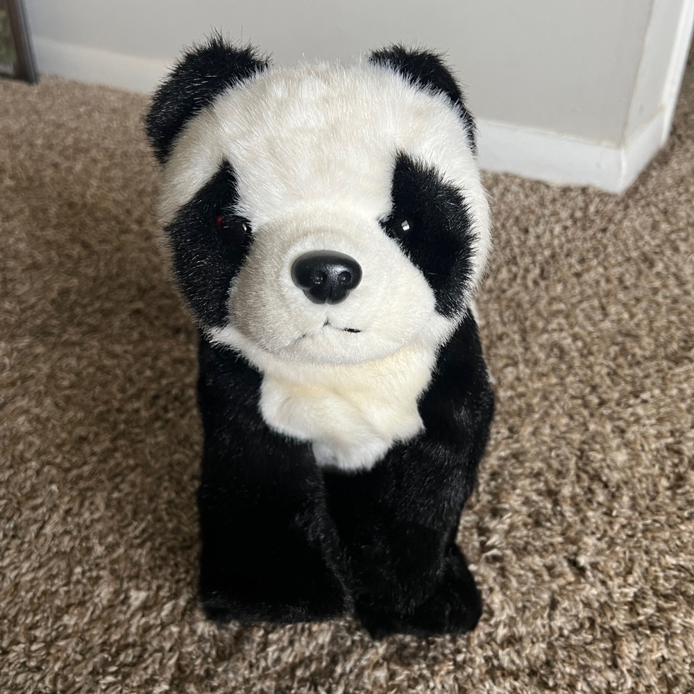 Ty panda stuffed animal toy